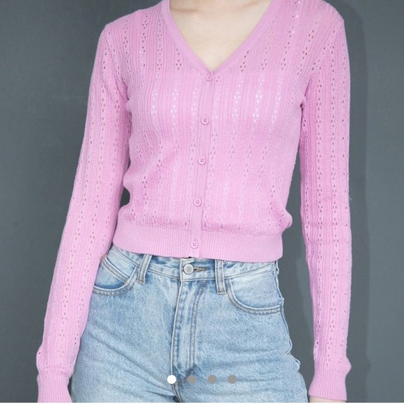 pink brandy sweater